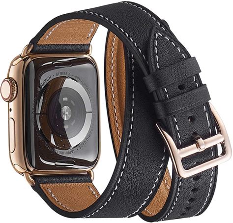 double tour apple watch band|apple watch hermes black band.